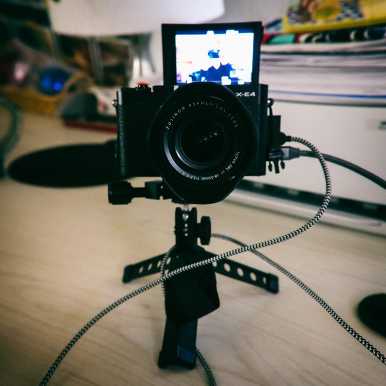 Using the Fujifilm X-E4 as a Webcam - 10nineteen